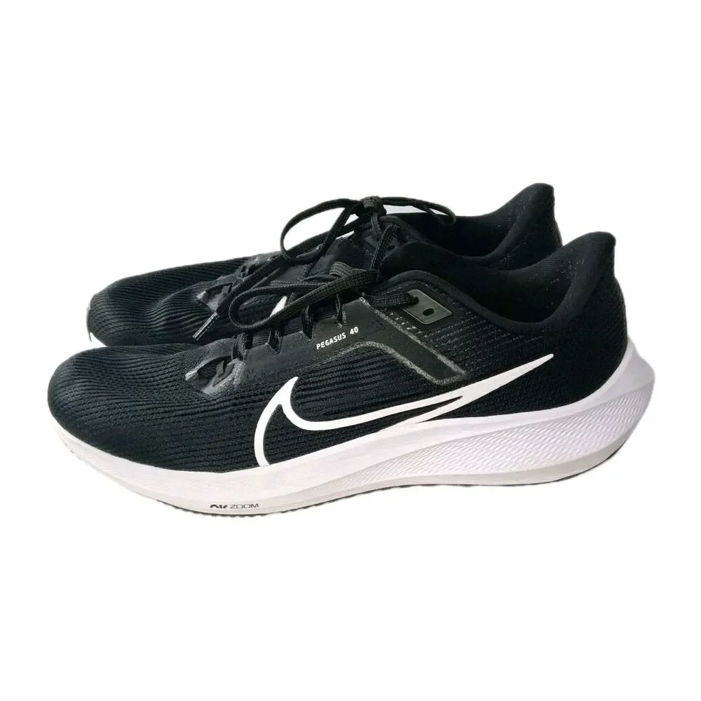 Nike Air Zoom Pegasus 40 Sneakers Mens Size 12.5 Shoes Black